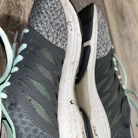 ASICS Gel Exalt 4 T7E5N Women's Size 6.5 Running Mid Gray Silver Glacier Shoes - Picture 11 of 14